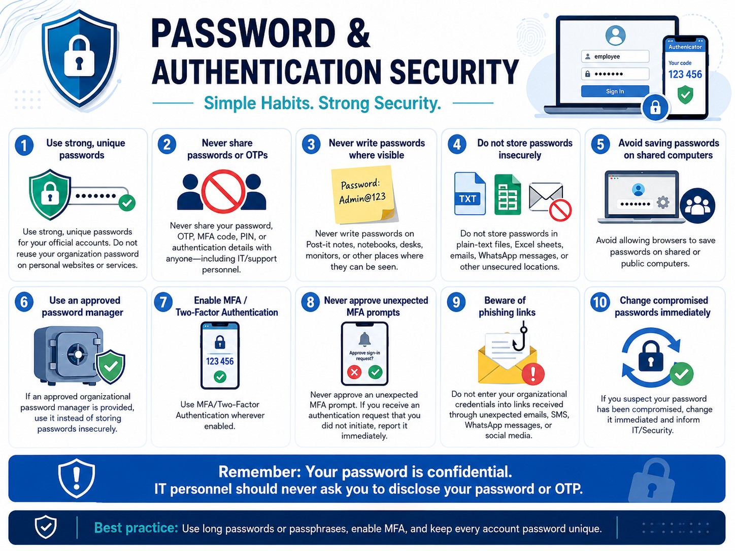 Password Usage & Authentication Security Guidelines body-artwork preview